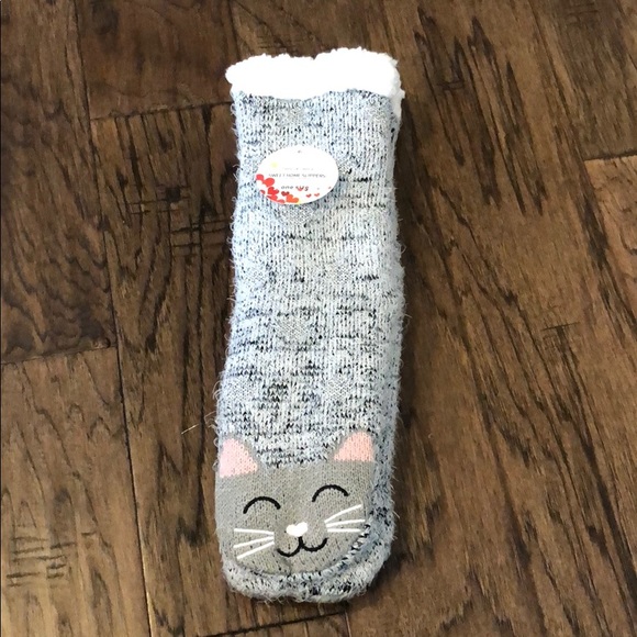 Accessories - Fuzzy Cat Slippers